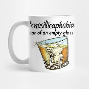 Fear of An Empty (Bourbon) Glass Mug